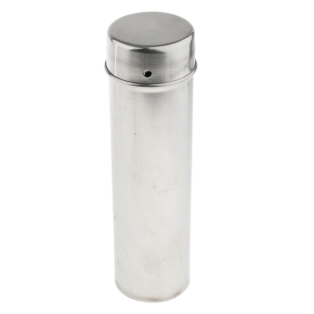 Lab Equipment - Contenitore cilindrico in acciaio inossidabile per