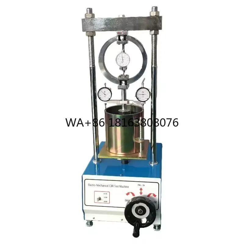 Test Instruments - Tester Digitale CBR, Pressa di Carico