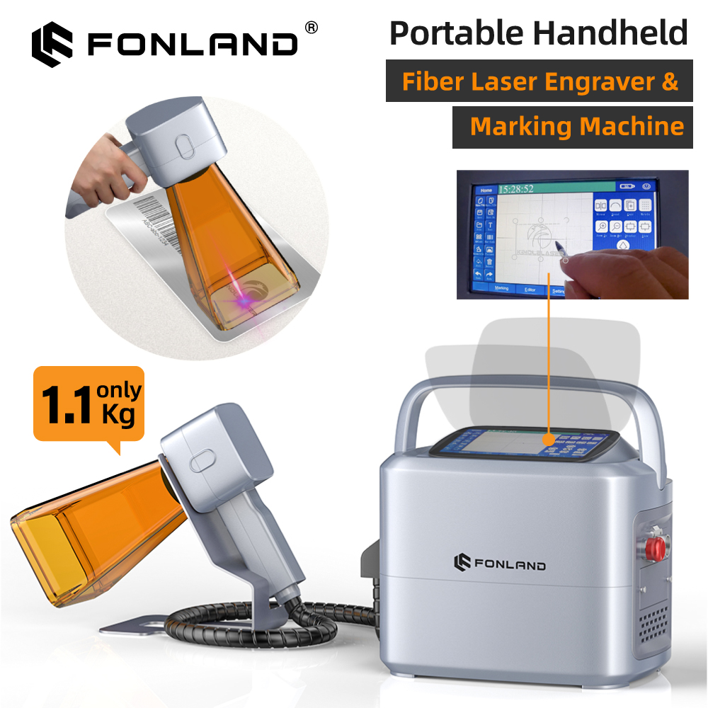 Fiber Laser Marking Machine 30W - FONLAND K1 20W 30W Incisore e