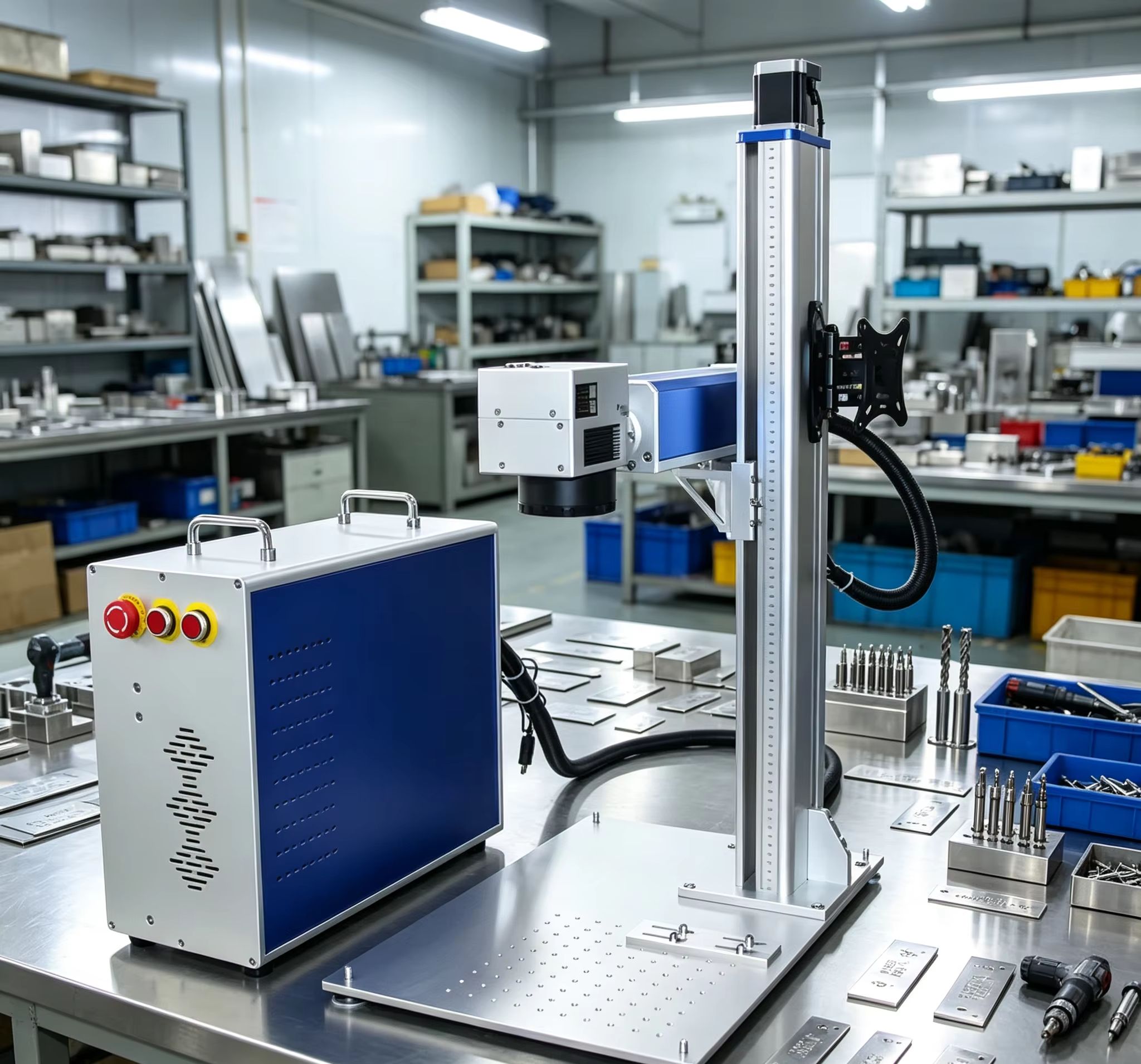 Macchina per Marcatura Laser a - Fiber Laser Marking Machine 30W recensione e prezzo