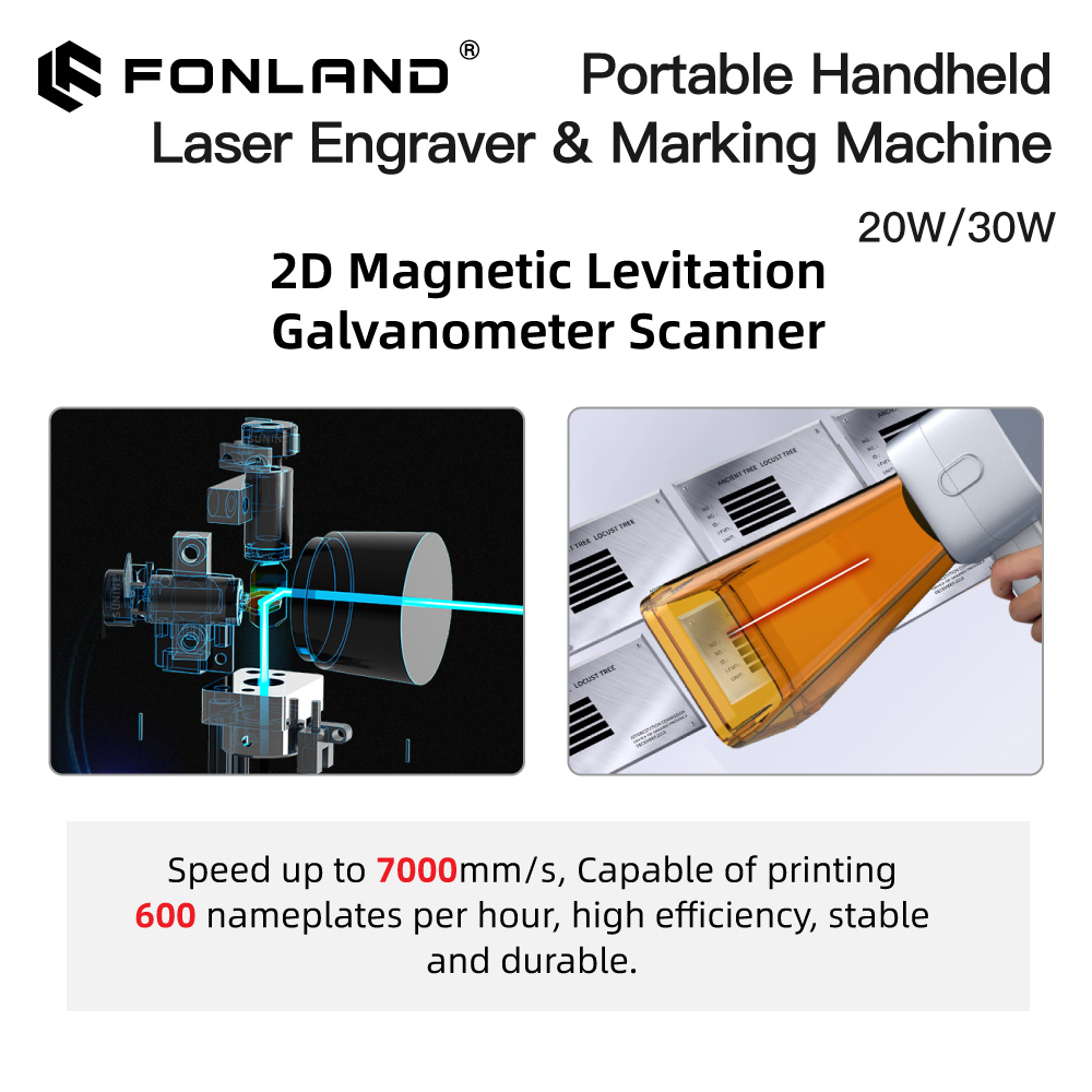 FONLAND K1 20W 30W Incisore e  - Fiber Laser Marking Machine 30W recensione e prezzo