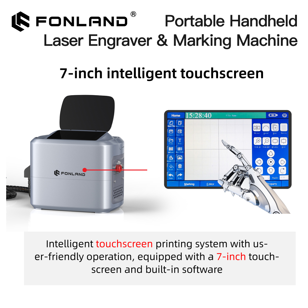 FONLAND K1 20W 30W Incisore e  - Fiber Laser Marking Machine 30W recensione e prezzo